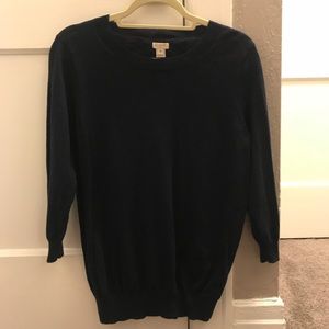 J. Crew Navy Sweater